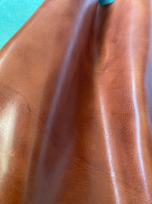 Ground Leather 2 mm Brown | The Blue Pearl