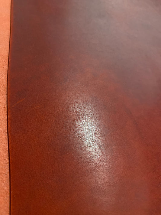 Horween Leather - Cypress "Persian Red" 5-5.5 Oz.