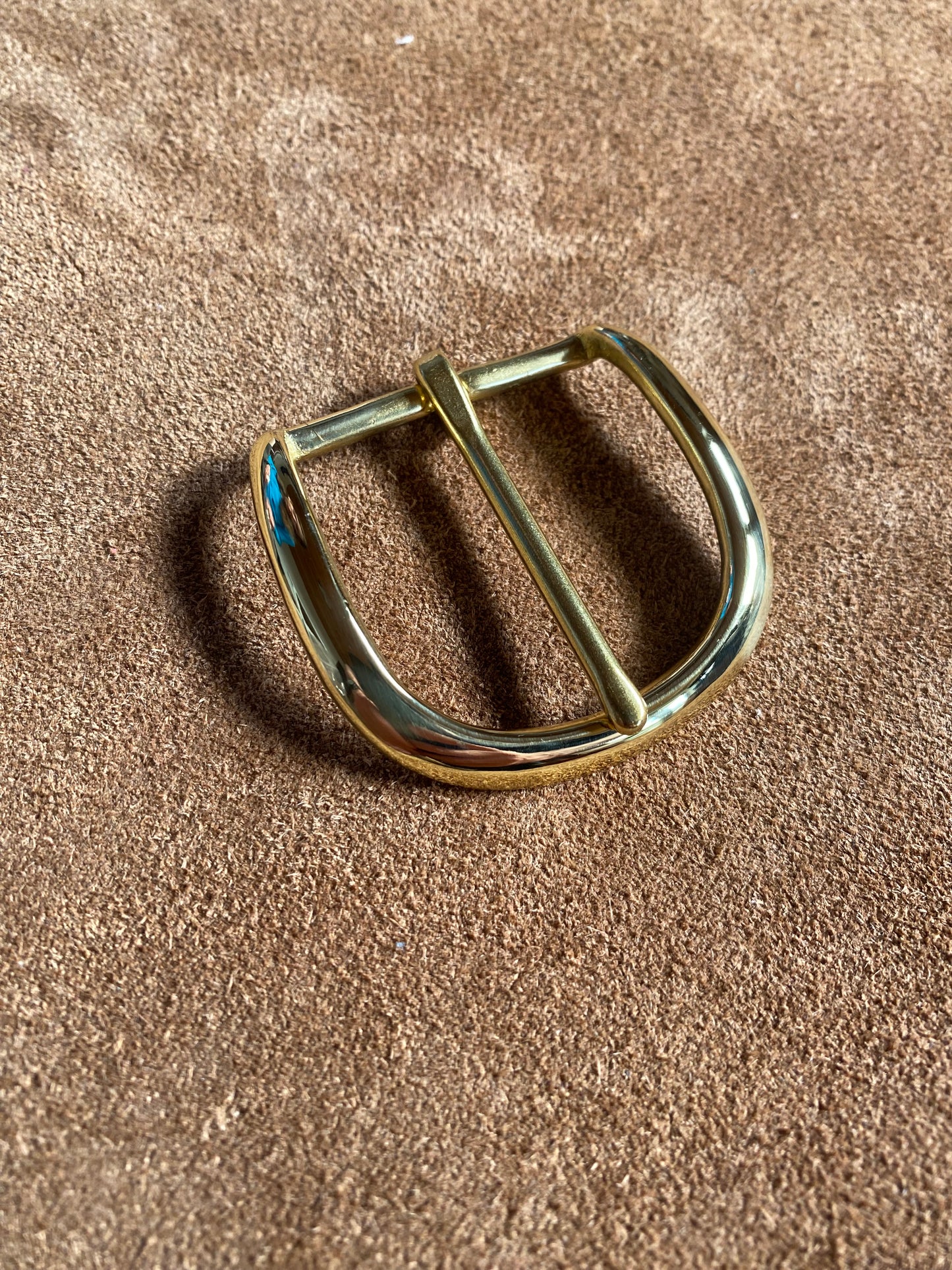 #01548 Belt Buckle 38 mm Solid Brass