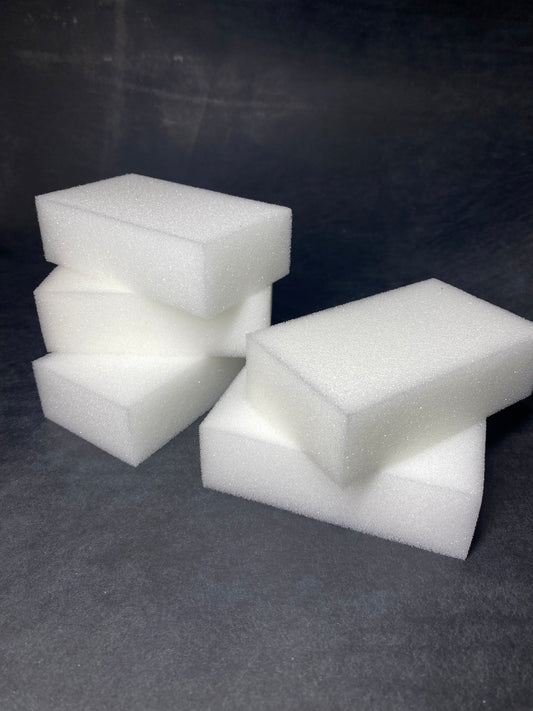 Fine-pored sponge for pull-out colors