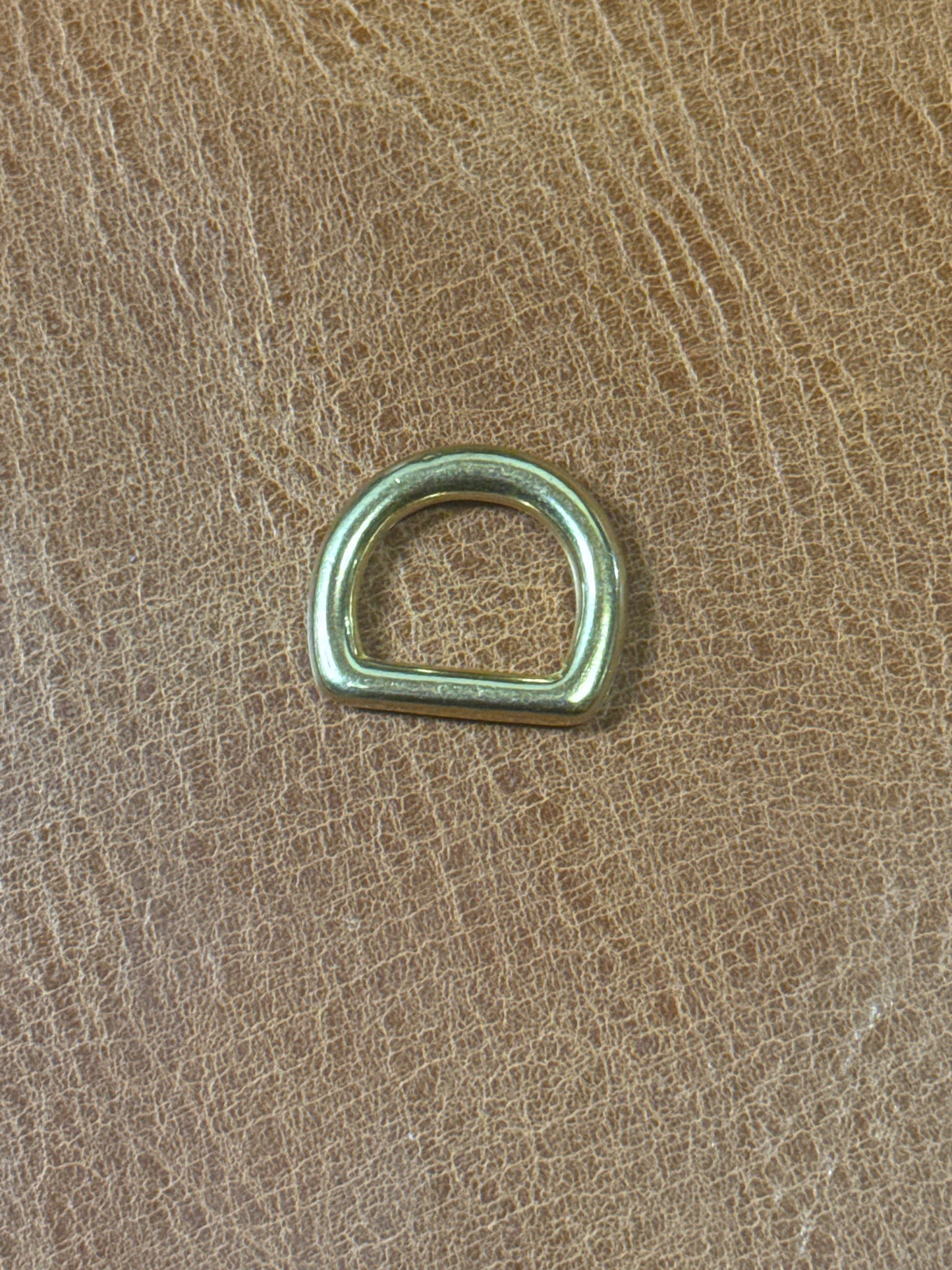 D-Ring Massivmessing 17mm Durchlass