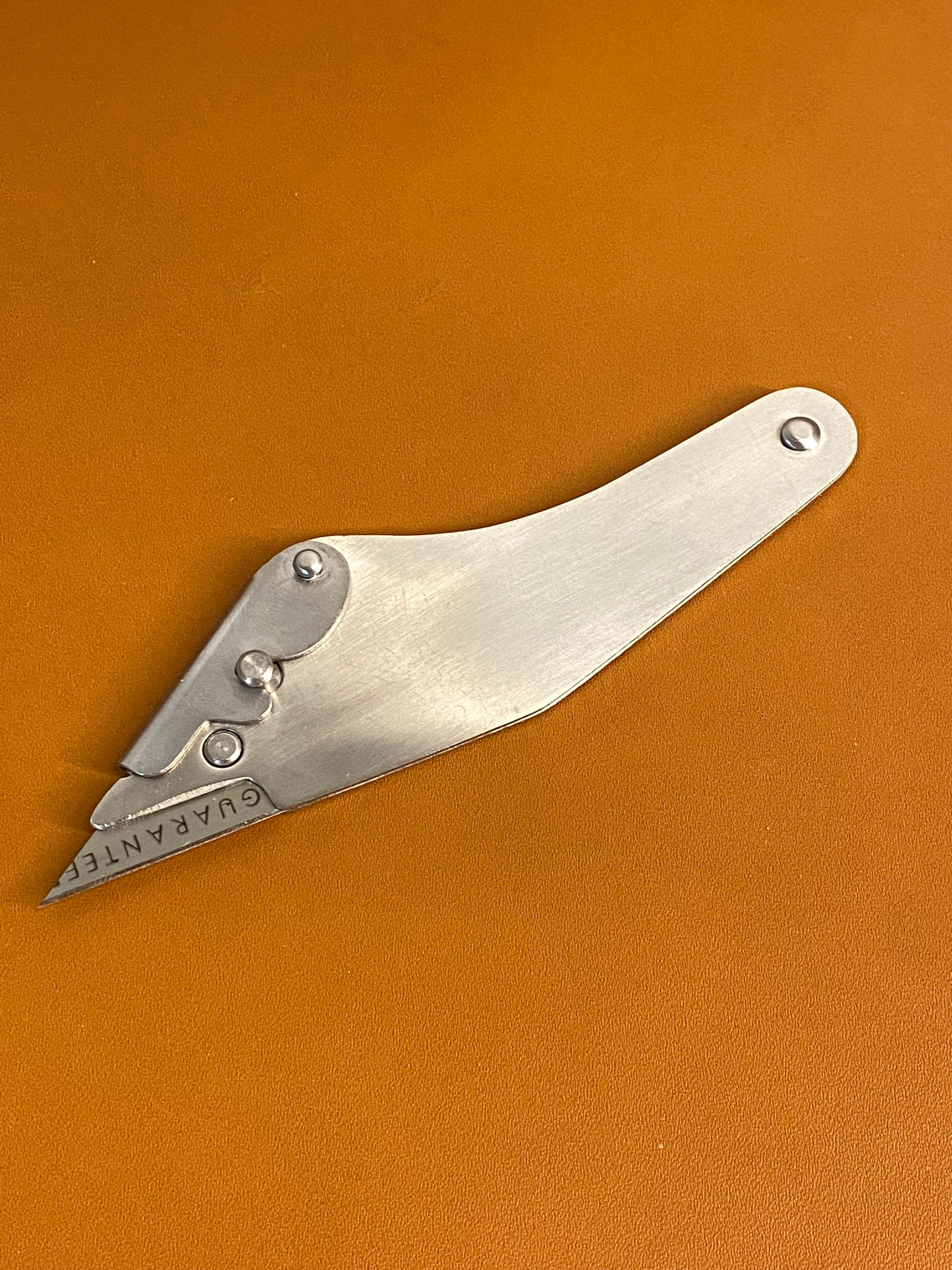Messer für Lederarbeiten inkl. 2x Klingen. Furrier Knife. Kürschnermesser.
