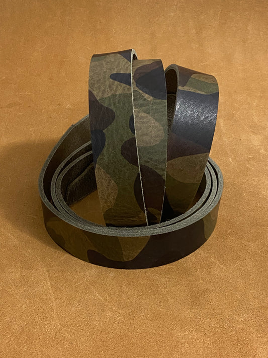 Strap Camouflage Grey/Mud 3.8 - 4 mm | 135-145 cm. Neck