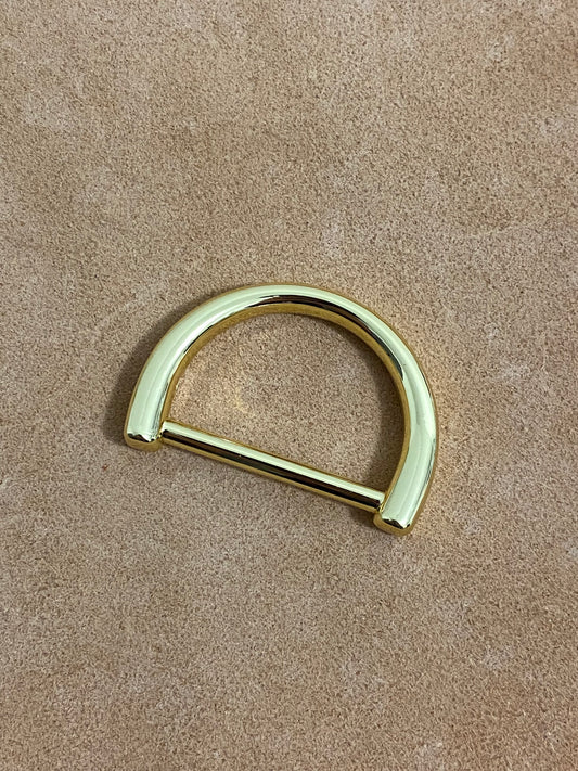 D-ring 35 mm passage, zinc. 6.7mm thick