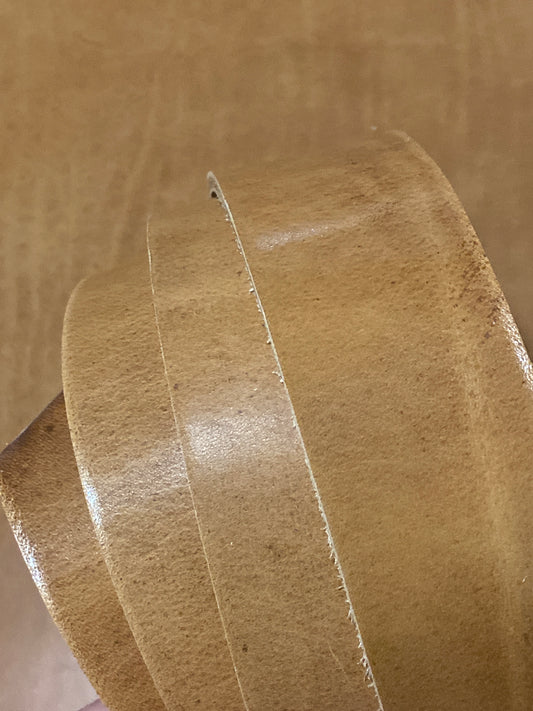 Leather Strap Natural Pull Up 3-3.5 mm | 135-140cm. neck.