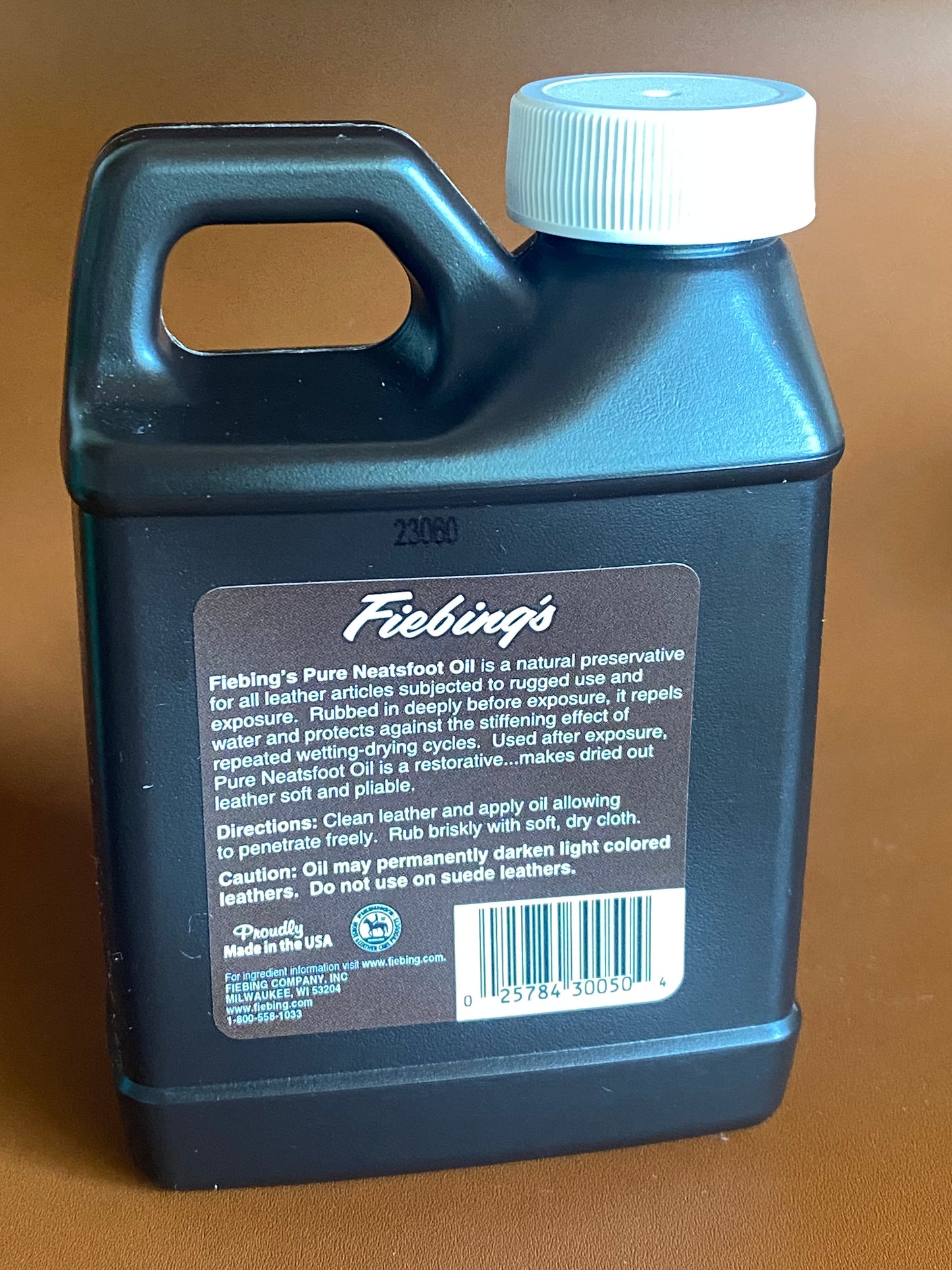 Fiebings Aceite puro de pata de buey / Aceite de pezuña de buey sin aditivos