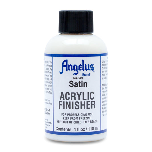 Angelus acabado acrílico satinado (semimate) base agua #605