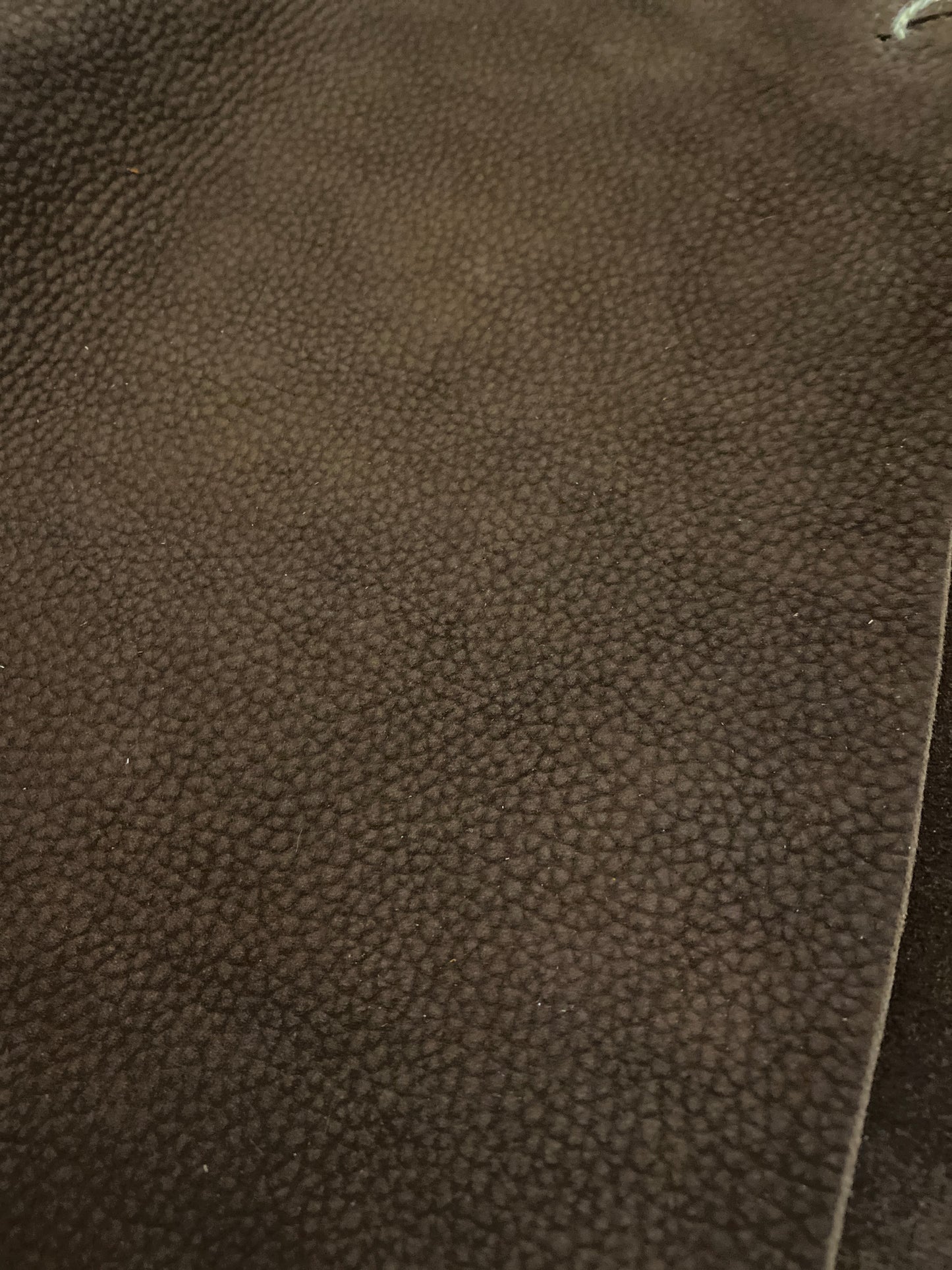 Horween Leather - Nubuck Avalanche "Chocolate" 5-5.5 Oz.