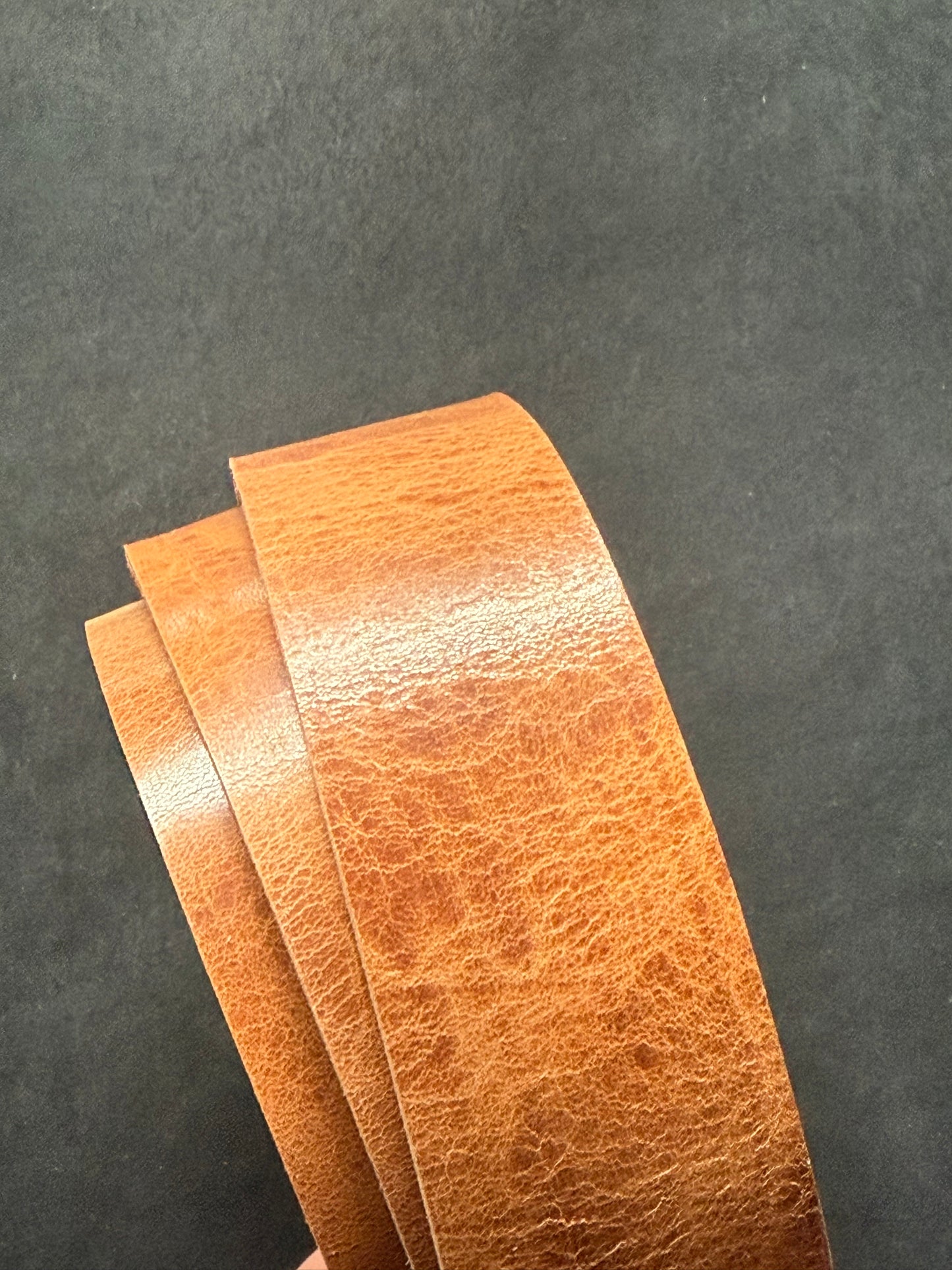 Leder Riemen 3,5 mm, Nature Charakter rustic 135 cm. Hals