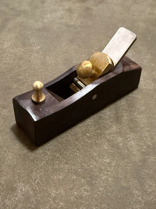 kleiner Lederhobel leather plain skivingplane