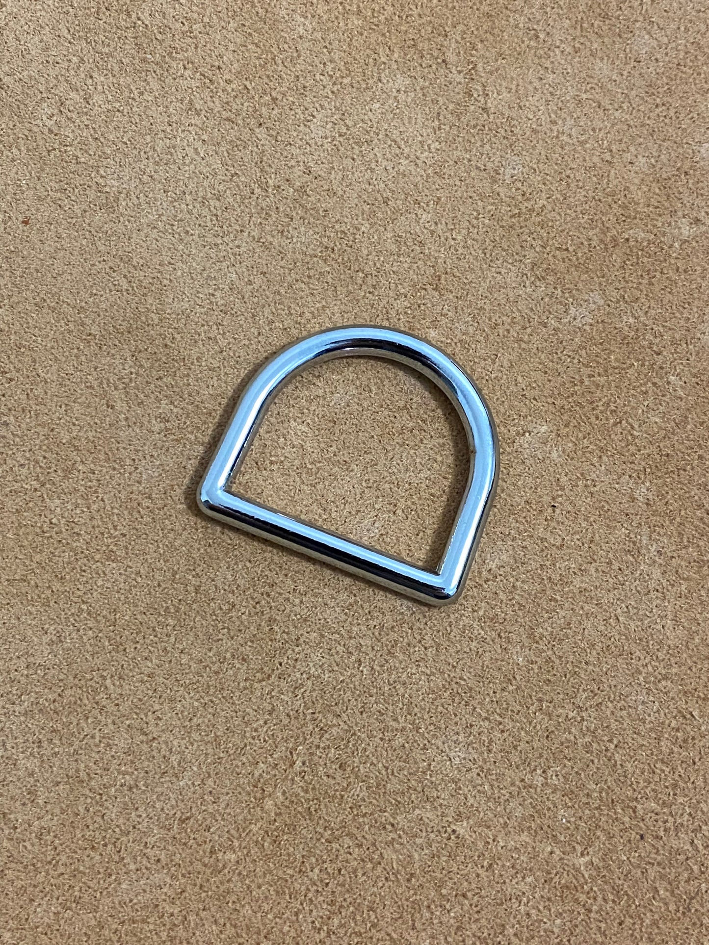 D-Ring 25mm aus Zink - Verchromt