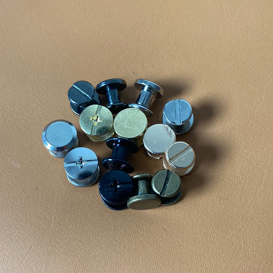 Buchschraube Schaft 5x5 mm. Schlitz o. Kreuz. Hülsenkopf 9mm