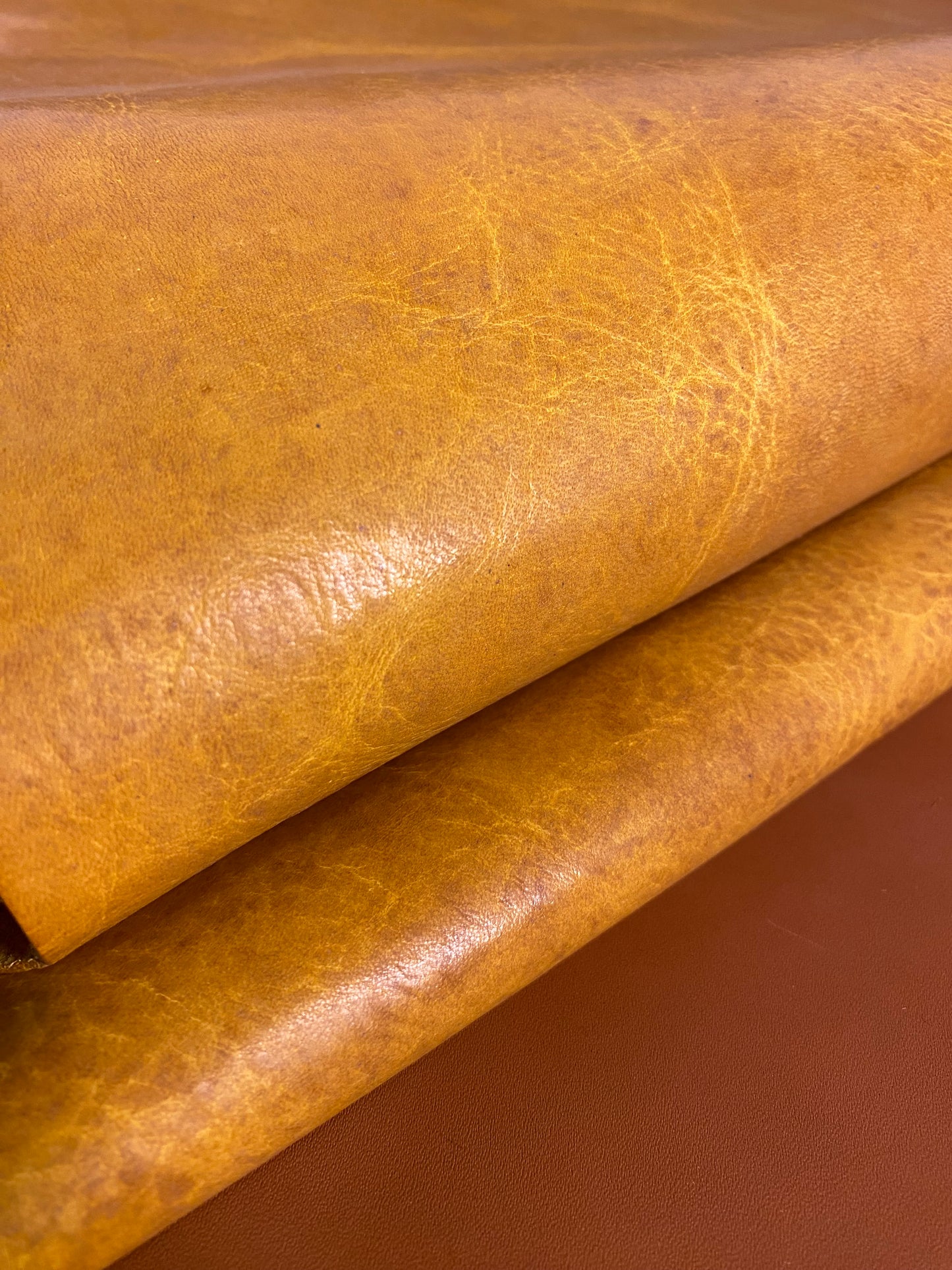 Ground Leather 1.2 - 1.4 Yellow | The Blue Pearl