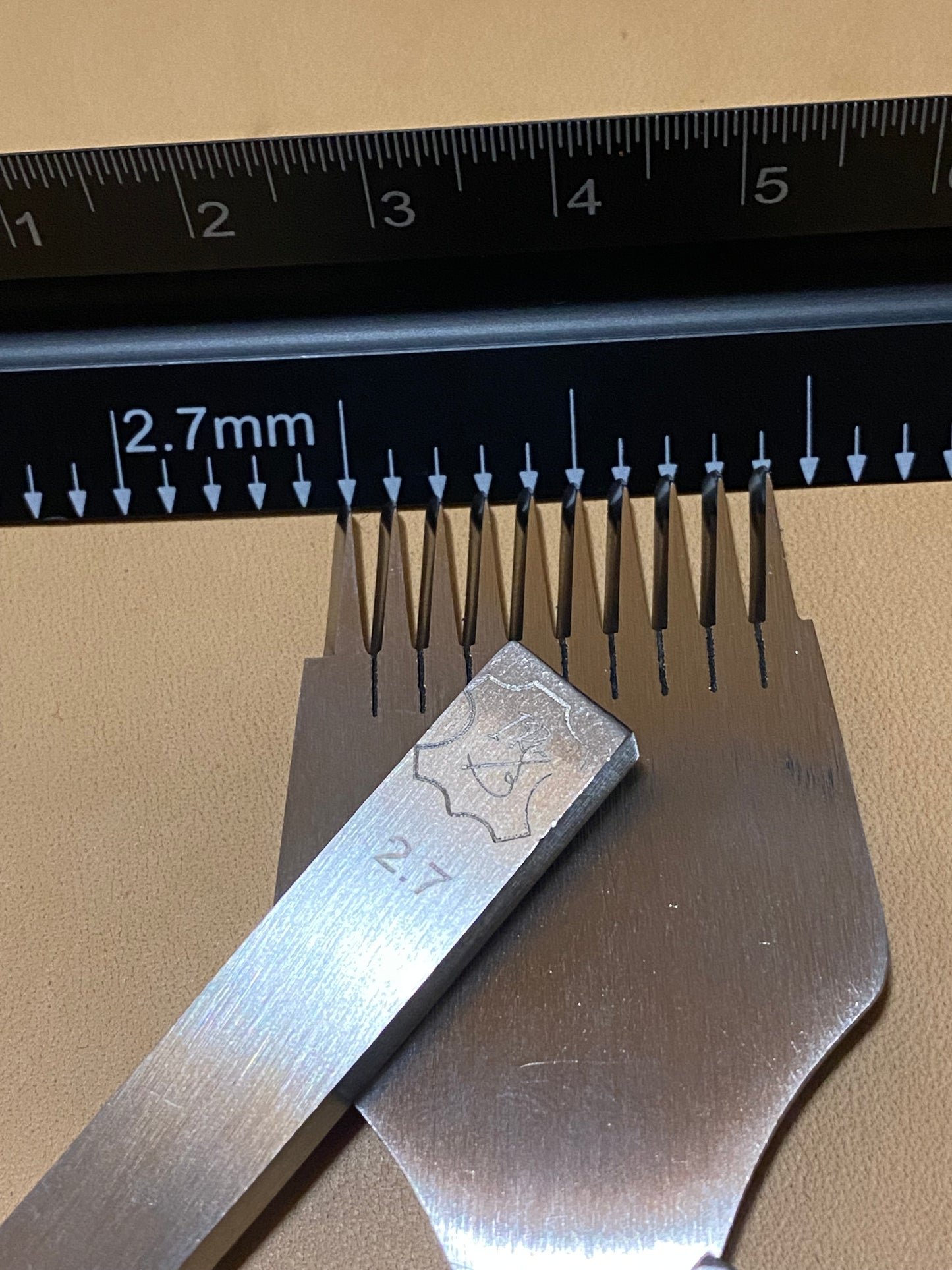 Prickeisen lineal