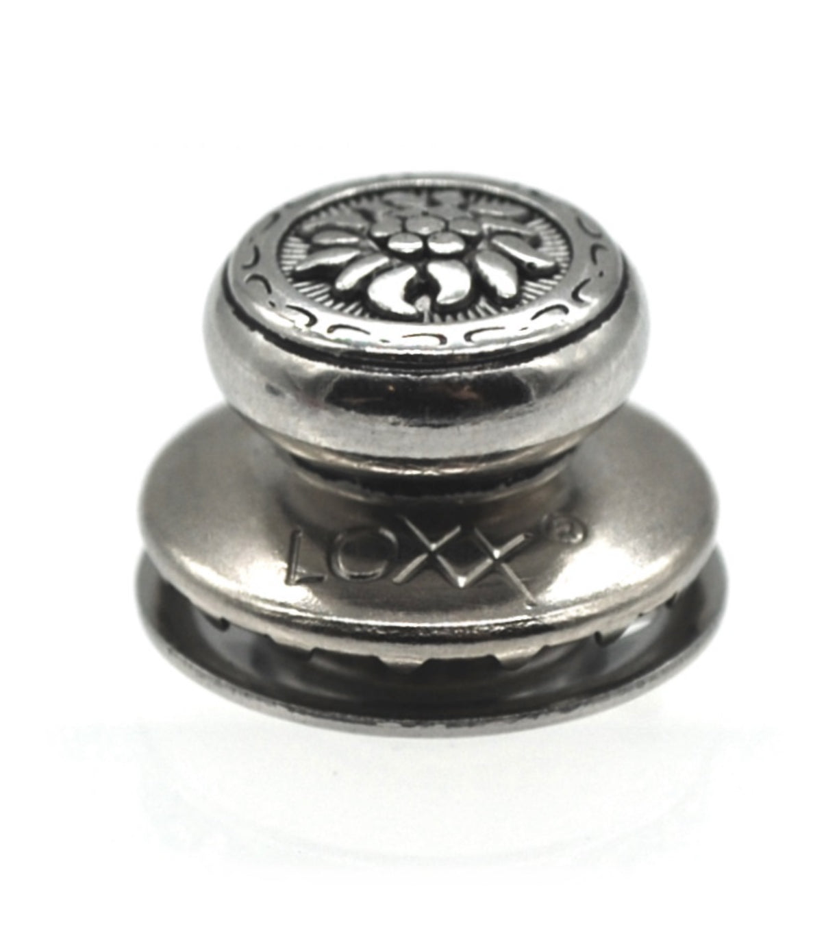 LOXX® Verschluss Edelweiß Altnickel