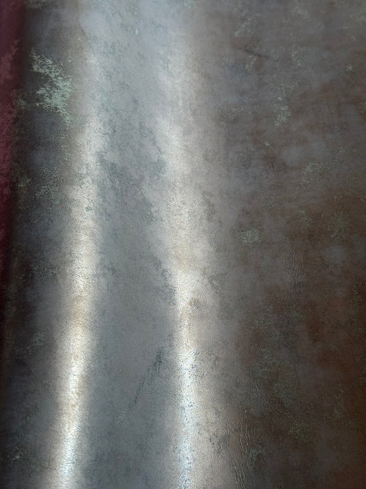 Gold marbled leather 1.4-1.6mm, vegetable tanning