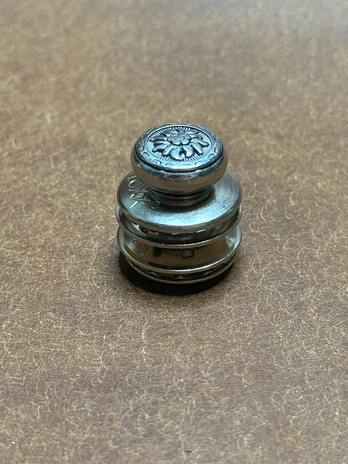 LOXX® Verschluss Edelweiß Altnickel