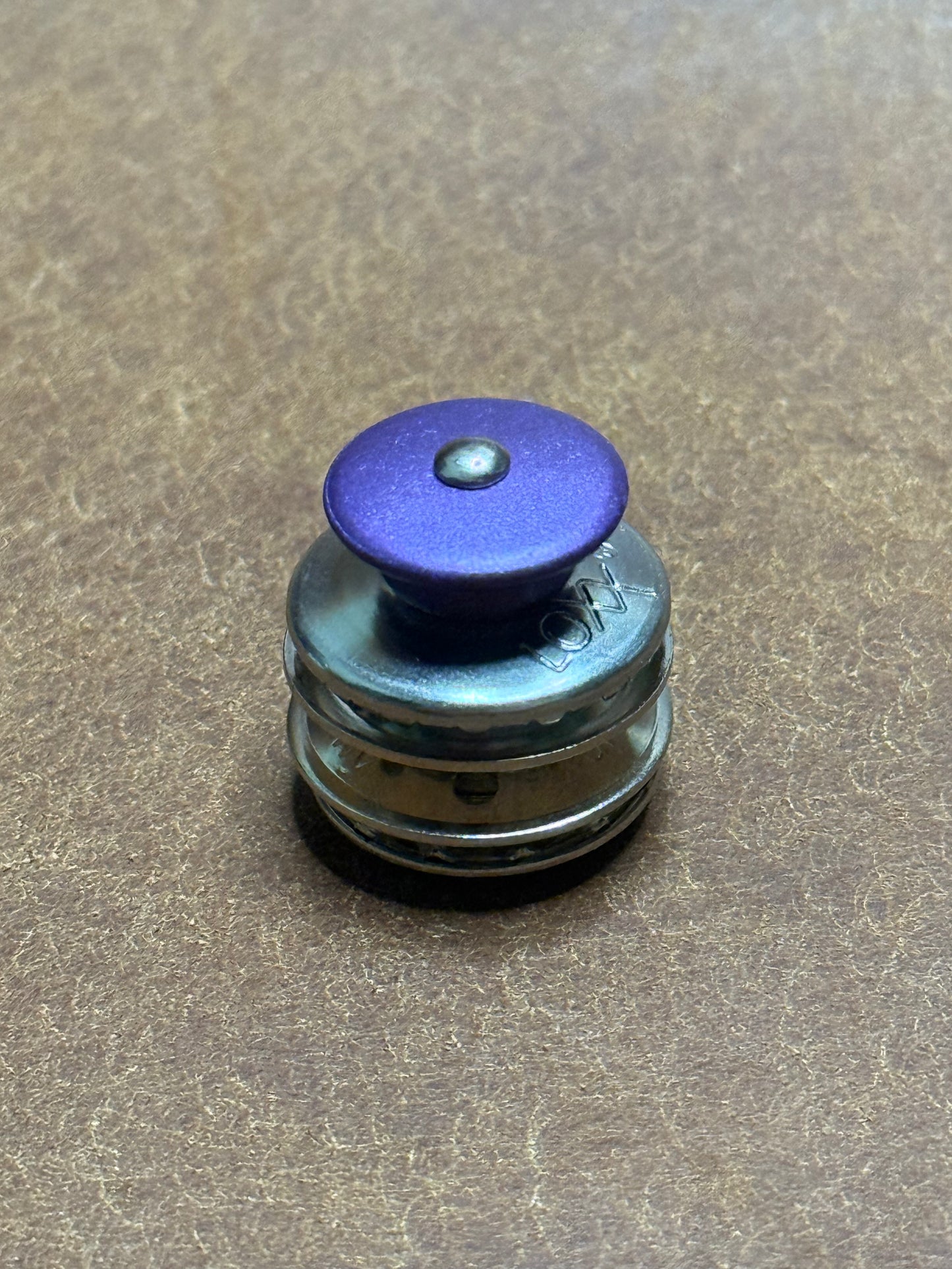 LOXX® Verschluss Standard Nickel Violett großer Kopf