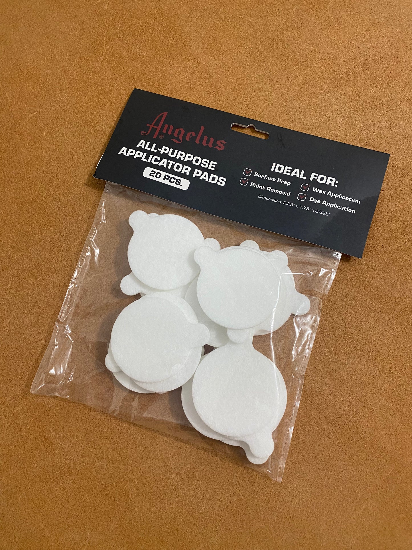 Aplicadores Angelus para aplicar limpiador, juego de 20
