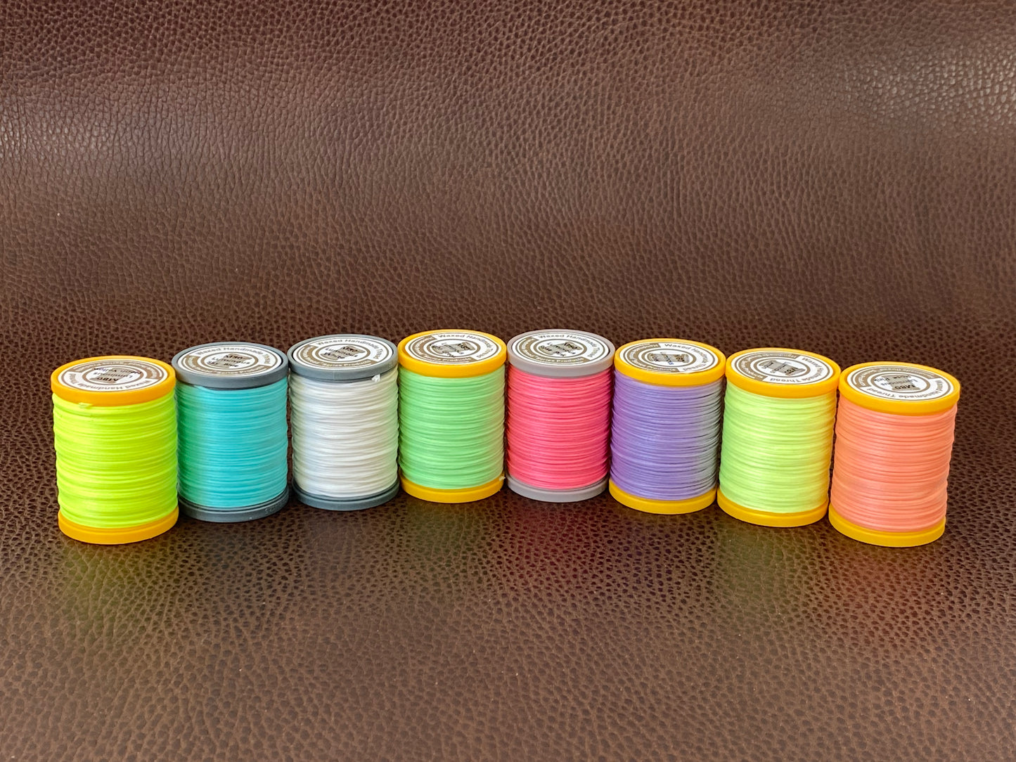 Luminous braid | 0,6 mm | waxed thread - flat -
