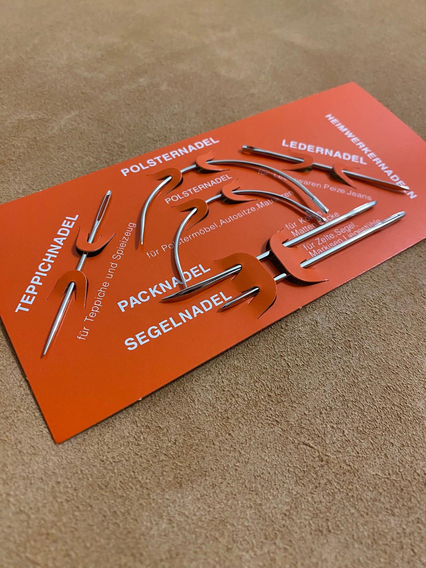 Needle card needle assortment DIY needles
