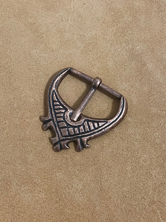 Arverner Buckle 65 x 61 mm | altkupfer | 44 mm