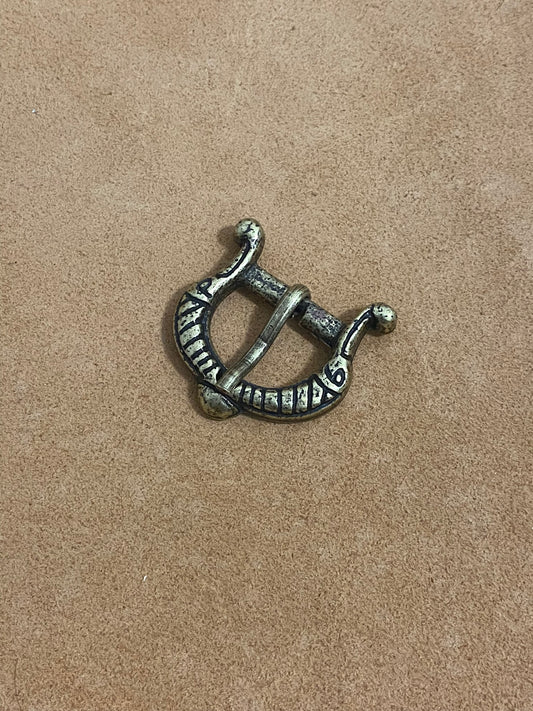 Hebilla Meduris 38 x 38 mm | Altmessing | 24mm