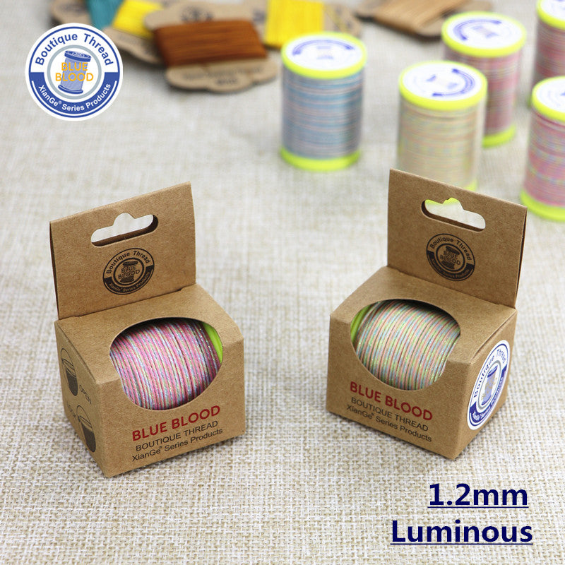 LAJIN Luminous Braid | 1,20 mm | gewachstes Garn - flach -