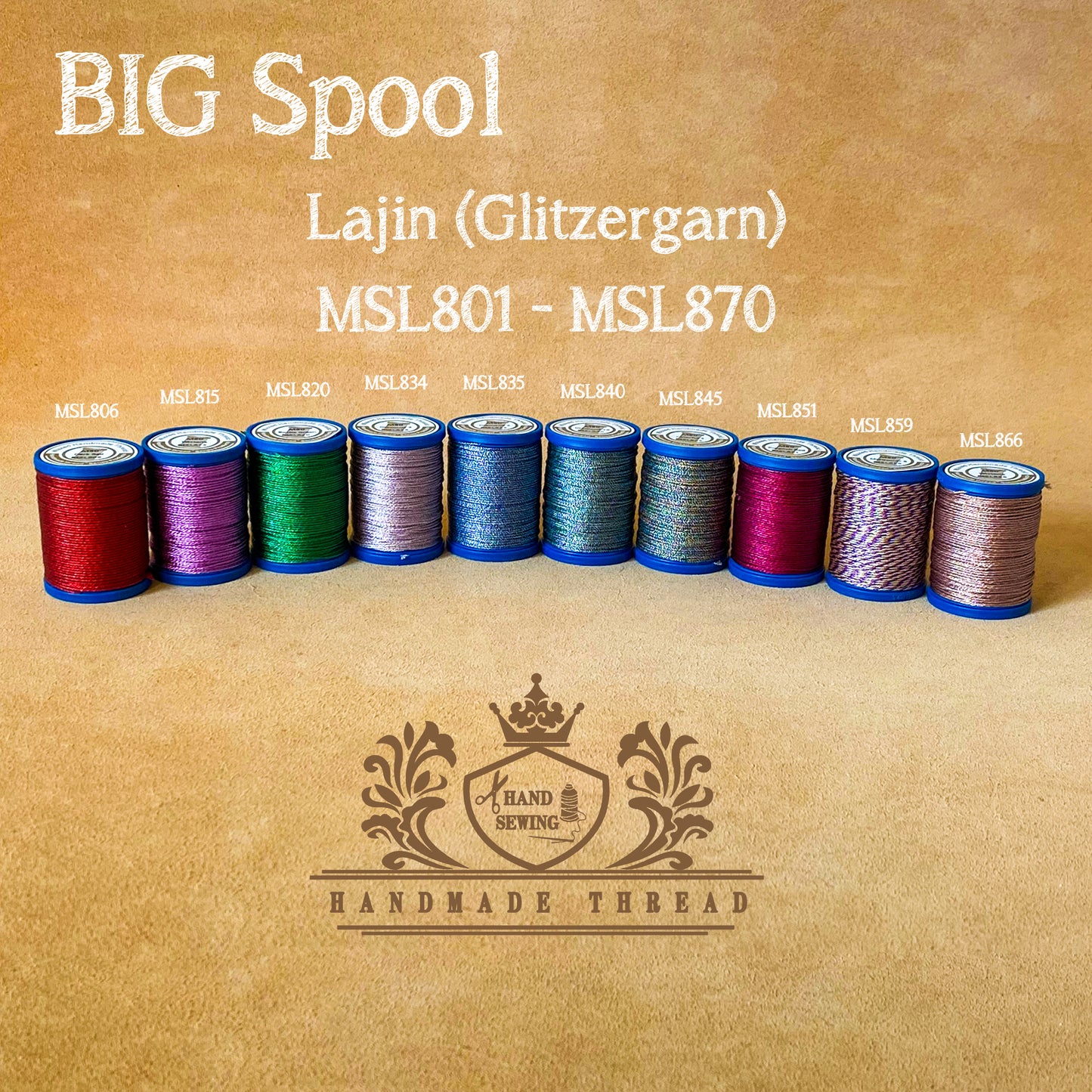 Lajin BIG Spool | M80 0.8 mm | 130 m Spule
