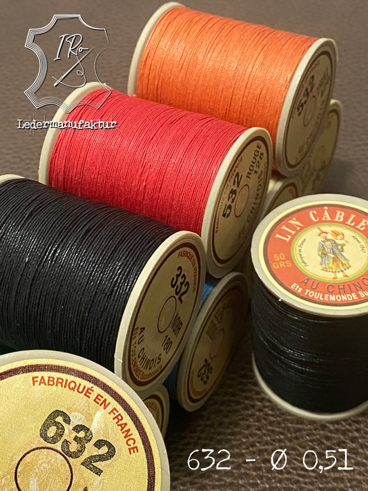 Lino cableado 632 Fil Au Chinois 50g Spule |  0,51 milímetros | 285 metros