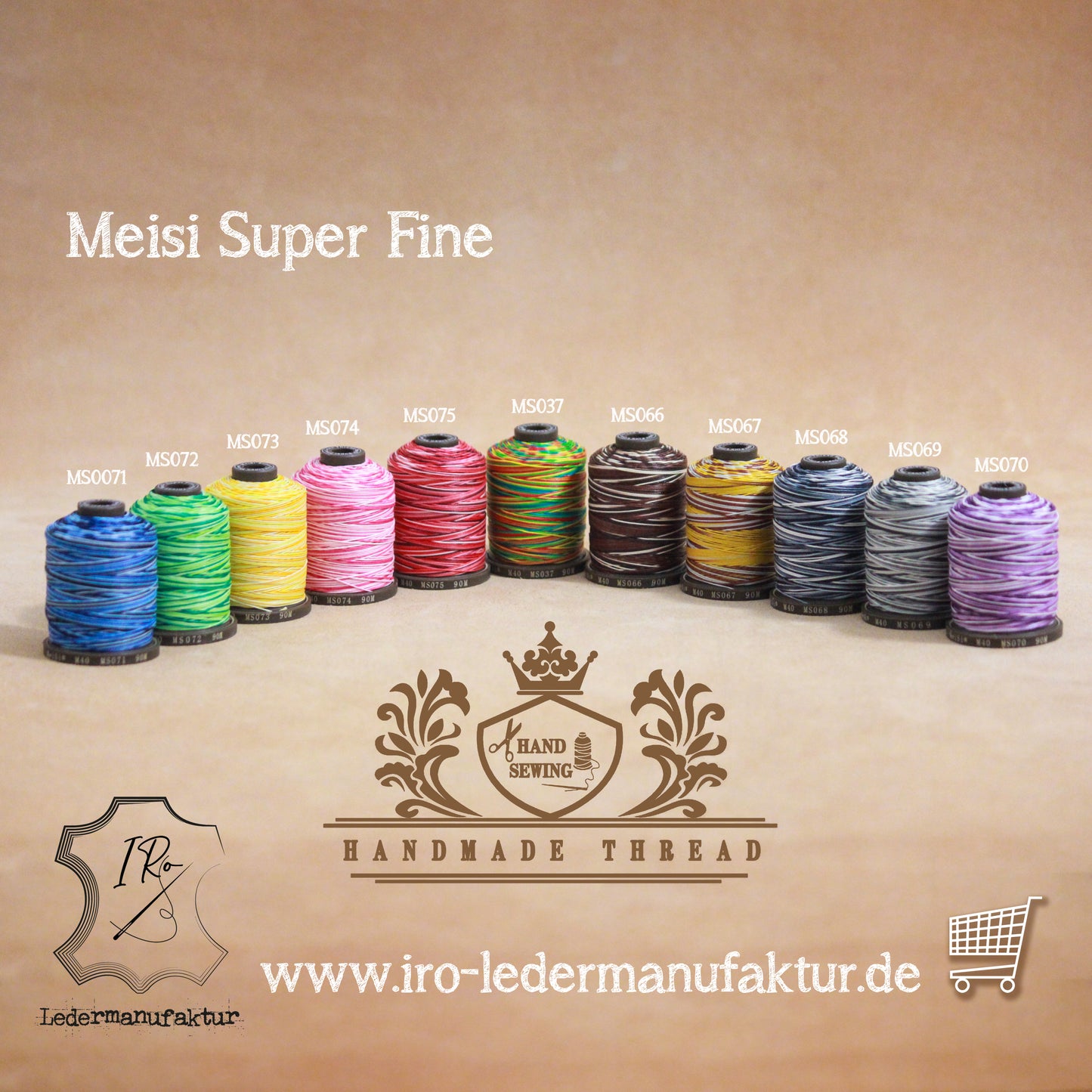 Meisi Super Fine | M40 0,45 mm | 90 m Spule