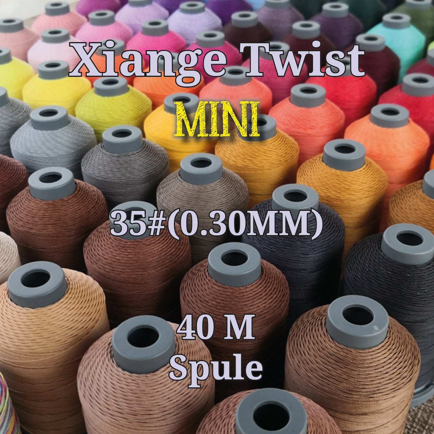 Juego de 10 unidades Xiange Twist MINI | 15# 0,60mm | Bobinas de 15m