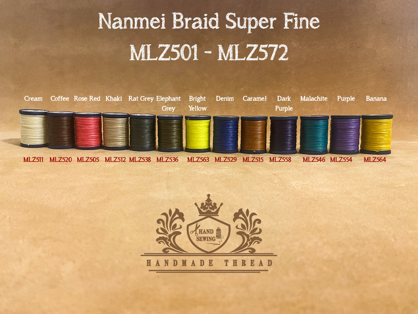 Trenza Nanmei Súper Fina M50 | 0,5 milímetros | Bobinas de 70m