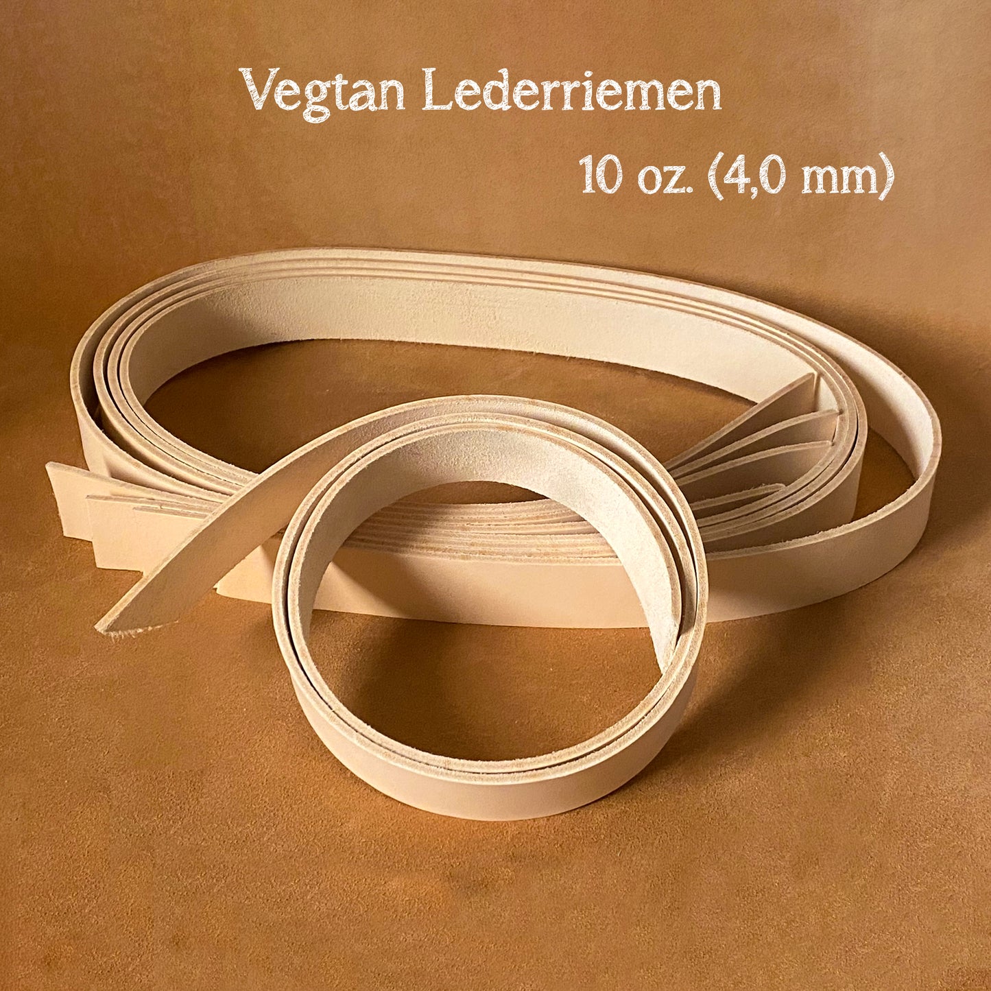 Leather strap plain. Tooling leather. Croupon.