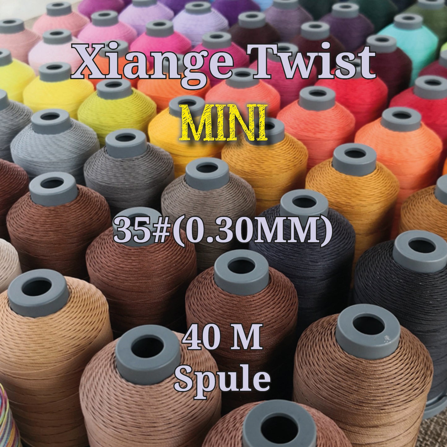 Juego de 10 unidades Xiange Twist MINI | 35# 0,30mm | Bobinas de 40m