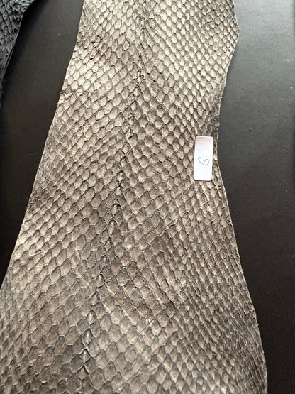 Cuero de salmón Cuero de pescado Colorido