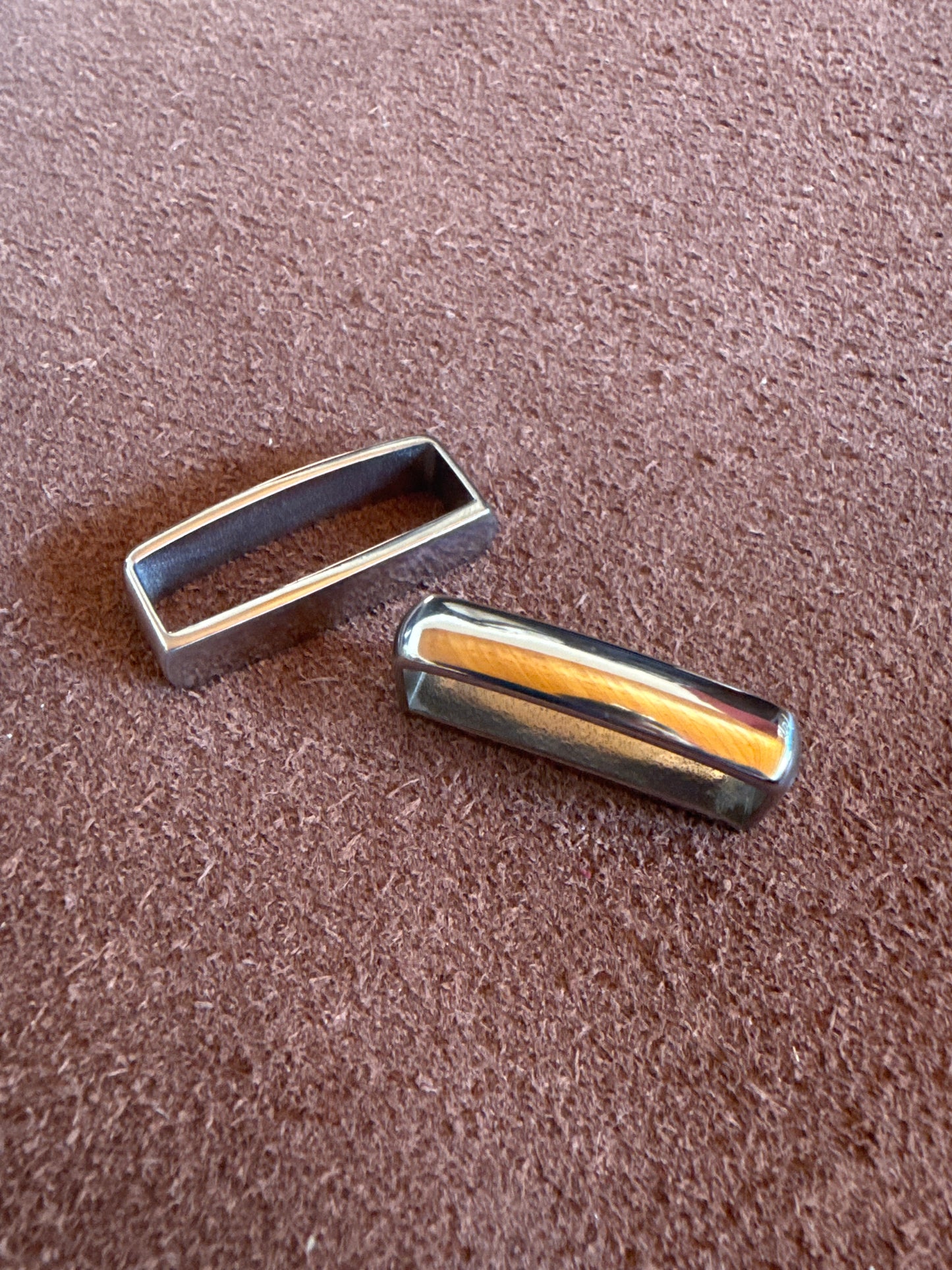 Edelstahl Schlaufe 35x8x10mm