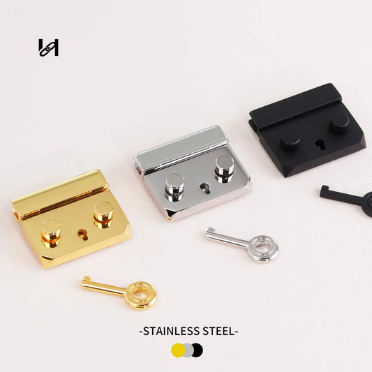 Hility Baghardware 40×33mm Stainless Steel Briefcase Lock for Luggage