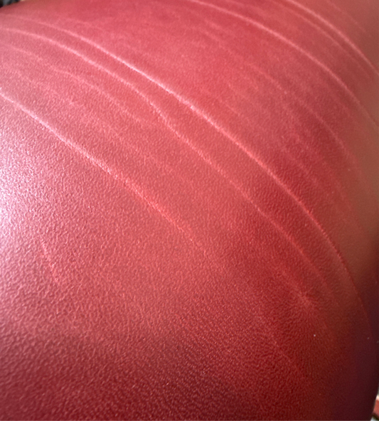 Lederriemen Bordeaux 4-4,2 mm  130-140cm. Hals