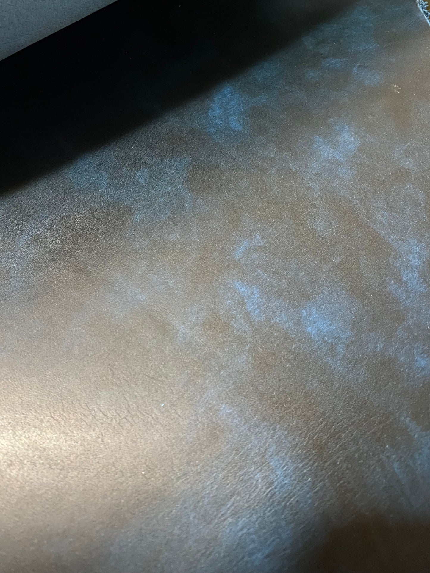 Correa de piel desnuda 2,8-3,0 mm Azul Océano 130 cm