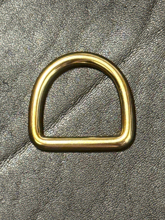 D-Ring Massivmessing 25mm Durchlass