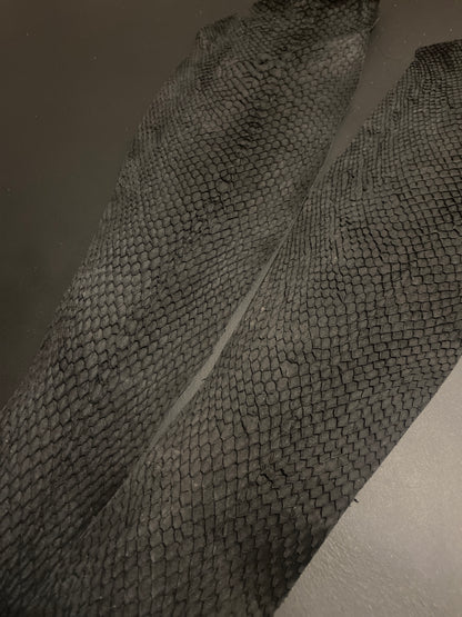 Cuero de salmón Cuero de pescado Colorido