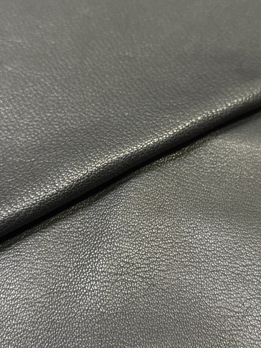 Ziegennappa Anilin Chèvre col. Black 1,0 mm ab ca. 0,6m2