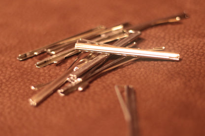 Geldklammer Money Clip 7,6cm 3" vernickelter Stahl Ver. 2