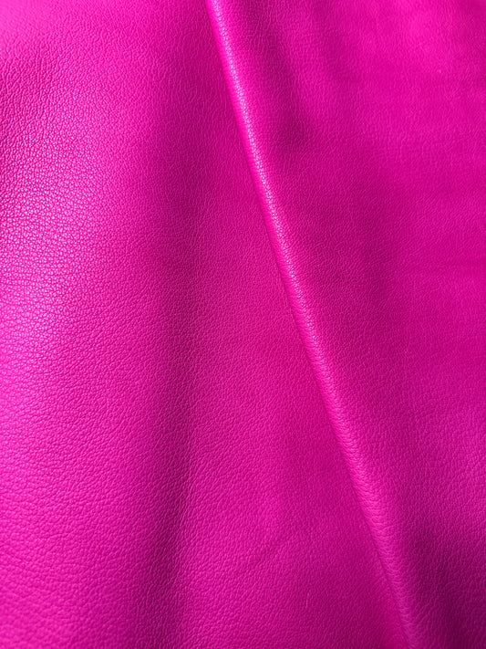 Ziegennappa Anilin Chèvre col. Fuchsia 1,0 mm ab ca. 0,6m2