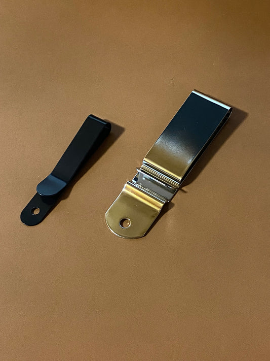 Holster clip belt clip