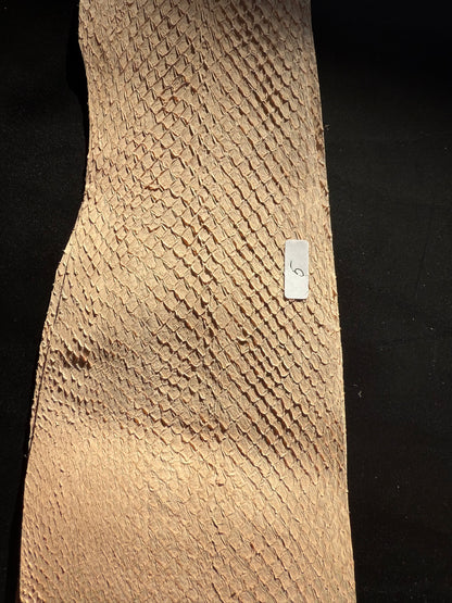 Cuero de salmón Cuero de pescado Colorido