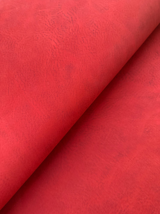 Nubukriemen Rot 3,0-3,5 mm ca. 130 cm. Hals