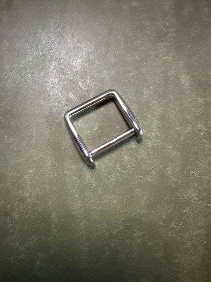D-Ring 25 mm vernickelt Durchlass, Zink. 6 mm Stark