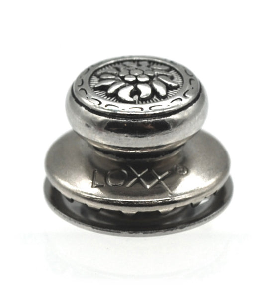 LOXX® Verschluss Edelweiß Altnickel